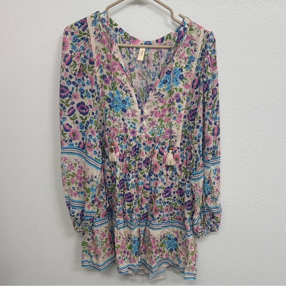 Spell Floral Women’s Dress XS - Picture 3 of 4